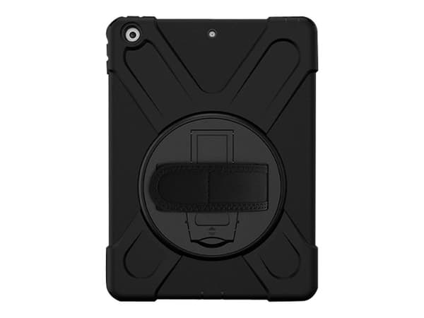 eSTUFF Defender Case - Baksidedeksel for nettbrett - svart - 9.7" - for Apple iPad Air 2