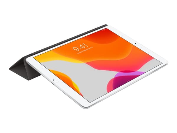 Apple Smart - Skjermdeksel for nettbrett - polyuretan - svart - for 10.2-inch iPad (7th generation, 8th generation, 9th generation); 10.5-inch iPad A