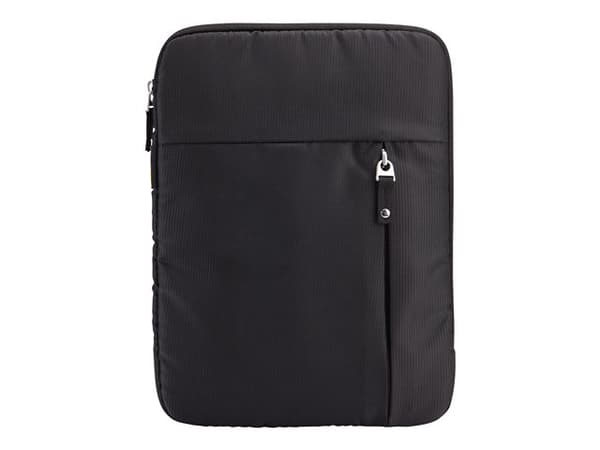 Case Logic Tablet Sleeve + Pocket - Beskyttelsesmuffe for nettbrett - nylon - svart - 10"