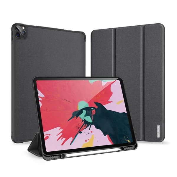 DUX DUCIS Domo Apple iPad Pro 12.9 (2022) / (2020) / (2018) Tri-fold Stand Black