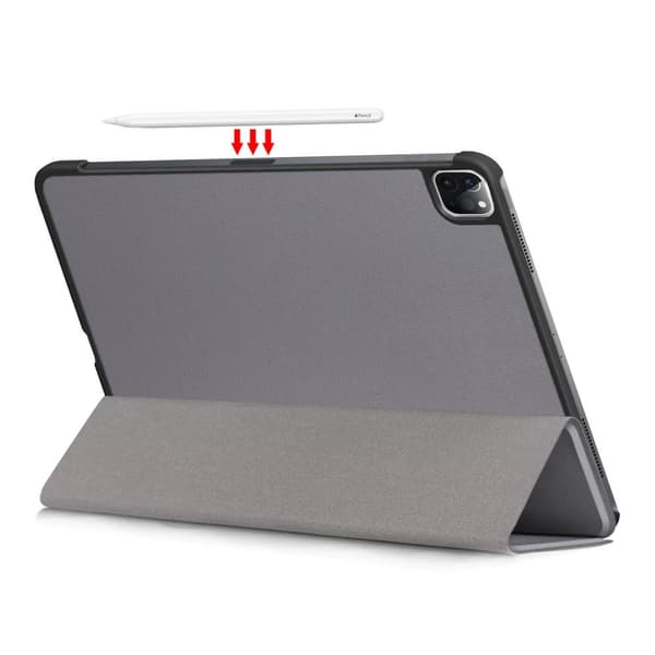 Apple iPad Pro 11 (2020) Slim fit tri-fold fodral - Grå