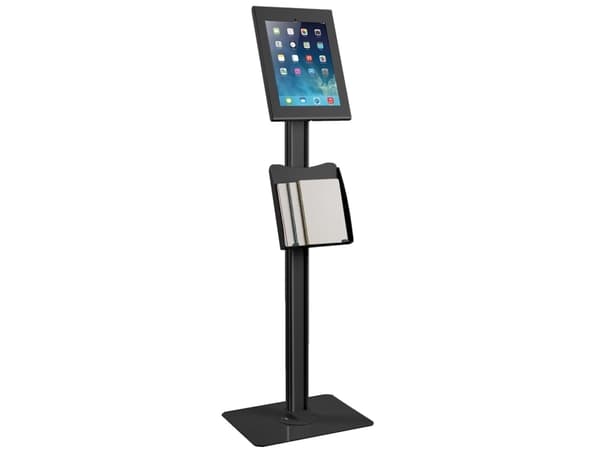 Maclean-stativ Reklamestativ for nettbrett, svart, iPad Pro Gen 3, 12,9" (MC-867)