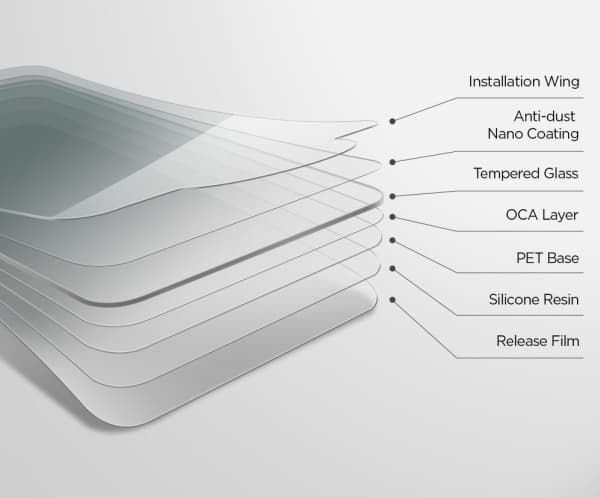 Spigen GLAS.tR Slim HD - Skärmskydd för mobiltelefon - glas - för Apple iPhone XS