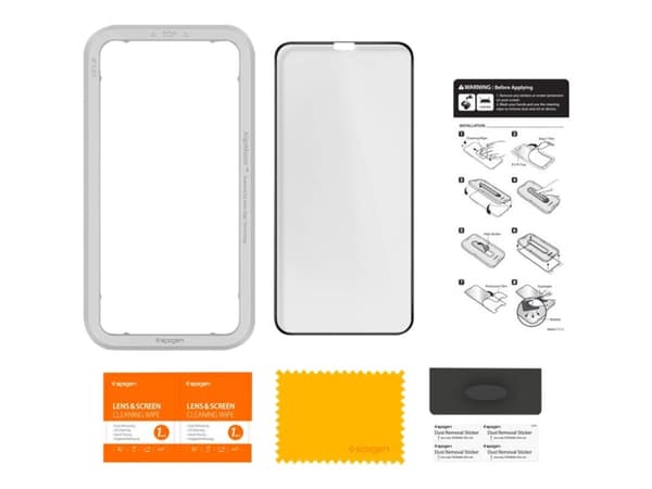 Spigen GLAS.tR AlignMaster Full Coverage - Skärmskydd för mobiltelefon - glas - ramfärg svart - för Apple iPhone 11 Pro