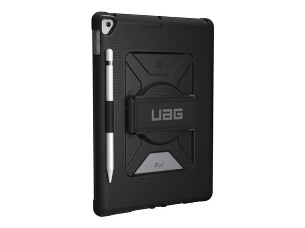 UAG Case for iPad 10.2-in (9/8/7 Gen, 2021/2020/2019) - Metropolis w/HS Black - Baksidesskydd för surfplatta - svart - 10.2" - för Apple 10.2-inch iP