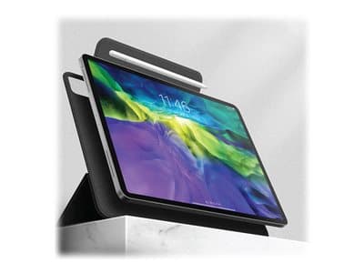 eSTUFF Magnet case - Skjermdeksel for nettbrett - termoplast-polyuretan (TPU) - svart - 11" - for Apple 11-inch iPad Pro (2. generasjon)