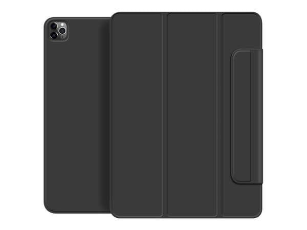 eSTUFF Magnet case - Skjermdeksel for nettbrett - termoplast-polyuretan (TPU) - svart - 11" - for Apple 11-inch iPad Pro (2. generasjon)