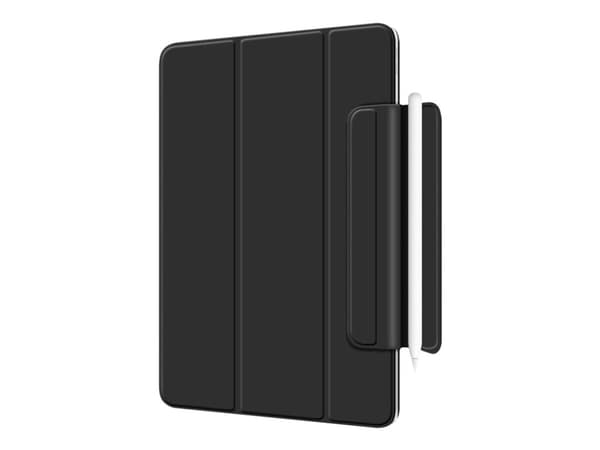 eSTUFF Magnet case - Skjermdeksel for nettbrett - termoplast-polyuretan (TPU) - svart - 11" - for Apple 11-inch iPad Pro (2. generasjon)