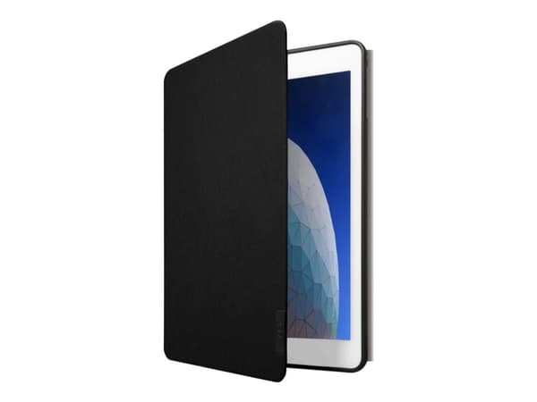 Laut PRESTIGE FOLIO - Vikbart fodral för surfplatta - konstläder, termoplastisk polyuretan (TPU) - svart - 10.2" - för Apple 10.2-inch iPad (7:e gene