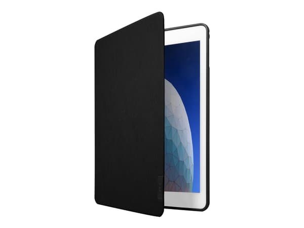 Laut PRESTIGE FOLIO - Vikbart fodral för surfplatta - konstläder, termoplastisk polyuretan (TPU) - svart - 10.2" - för Apple 10.2-inch iPad (7:e gene