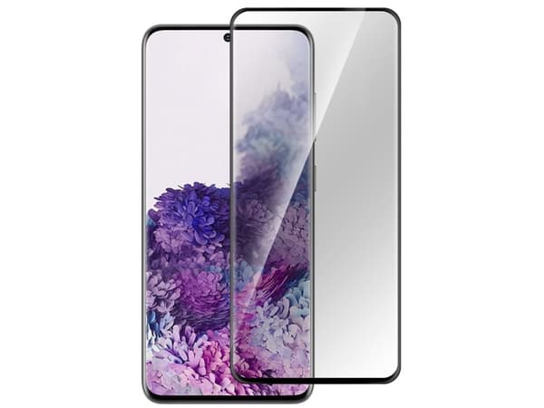 eSTUFF Samsung Galaxy S20/5G, Samsung, Galaxy S20, Galaxy S20 5G, Asennus kuivana, Naarmuuntumisenkestävä, Läpinäkyvä, 1 kpl