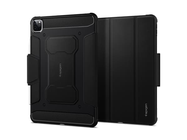 Spigen Rugged Armor Pro, Avattava kotelo, Apple, iPad Pro 11" (2020/2018), 27,9 cm (11"), 281 g