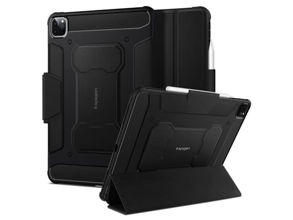 Spigen Rugged Armor Pro, Avattava kotelo, Apple, iPad Pro 11" (2020/2018), 27,9 cm (11"), 281 g