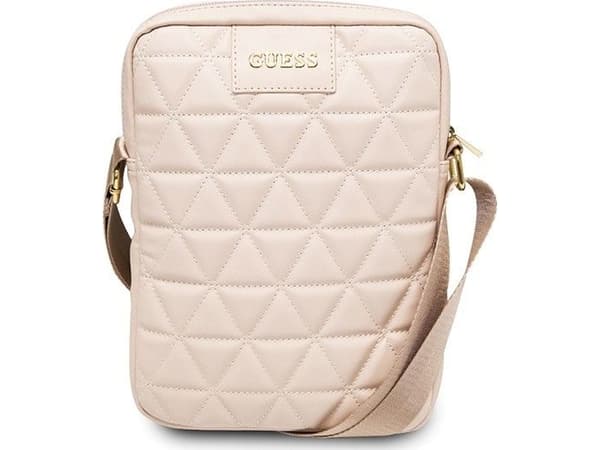 Guess nettbrettveske Guess Bag GUTB10QLPK 10" rosa/rosa vattert nettbrettveske