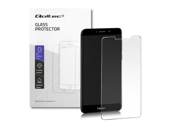 Qoltec 51483, Huawei, Honor 6X Dual SIM | BLN-AL10 | BLN-L21 | BLN-L22 | BLN-L24, Naarmuuntumisenkestävä, Iskunkestävä, Läpinäkyvä, 1 kpl