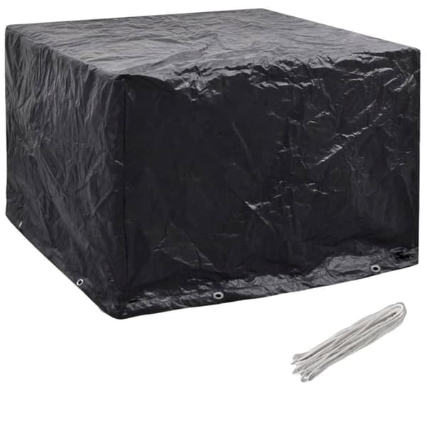 vidaXL Hagemøbeltrekk 2 stk 8 maljer 122x112x98