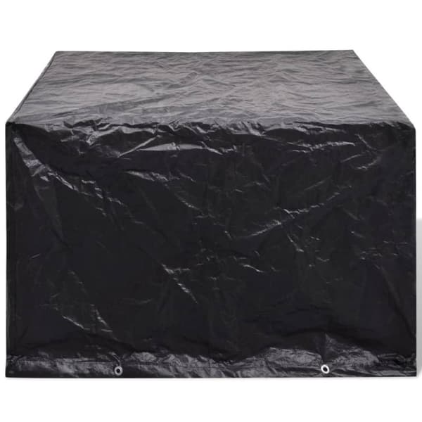 vidaXL havemøbelovertræk 2 stk. 8 snørehuller 135x135x90 cm