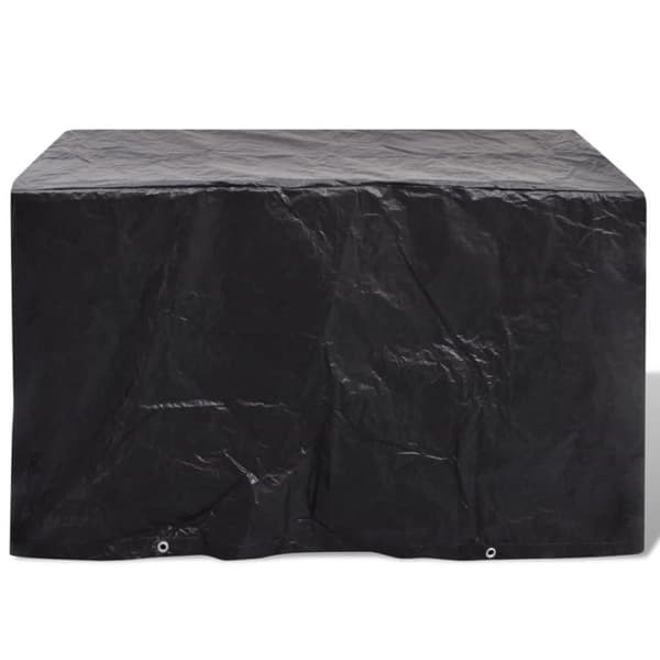 vidaXL havemøbelovertræk 2 stk. 8 snørehuller 140x70x90 cm