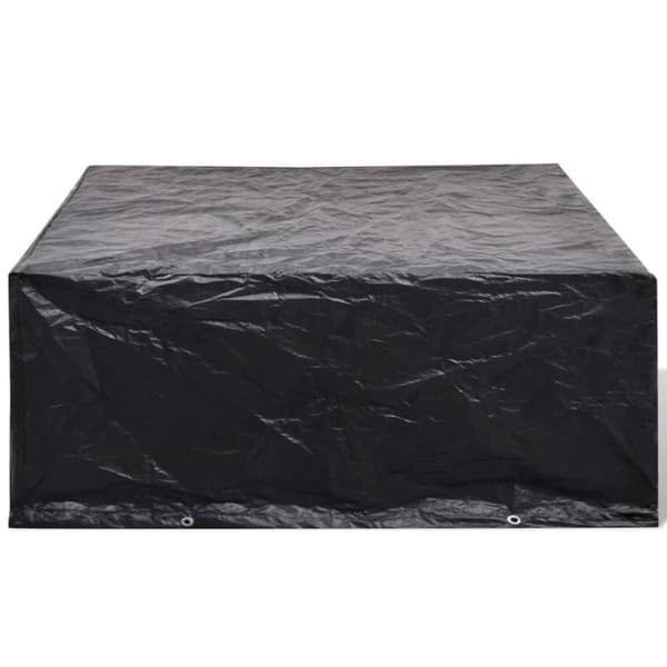 vidaXL Hagemøbeltrekk 2 stk 10 maljer 260x260x90 cm