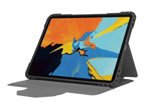 Targus Pro-Tek - Tabletin kääntyvä suojus - karkea - antimikrobinen - musta - 10,9" - 11" - Apple 10,9-tuumaiseen iPad Airiin (4. sukupolvi, 5. sukup