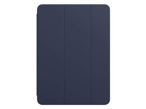Apple Smart - Vikbart fodral för surfplatta - polyuretan - mörkblå - 11" - för 11-inch iPad Pro (2a generation)