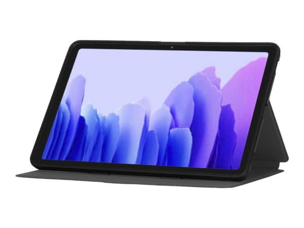 Targus Click-In - Vikbart fodral för surfplatta - termoplastisk polyuretan (TPU) - svart - 11" - för Samsung Galaxy Tab S7