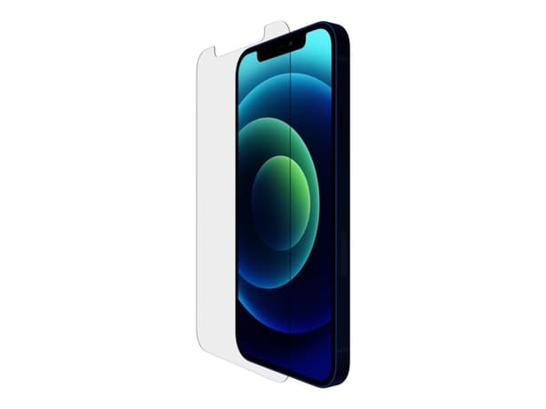 Belkin ScreenForce - Matkapuhelimen näytönsuoja - lasi - Apple iPhone 12, 12 Pro:lle