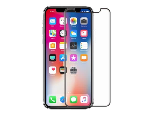 Screenor 16033, Apple, iPhone 12 Mini, Musta, Läpinäkyvä, 1 kpl
