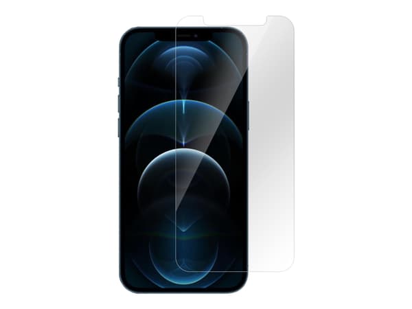 eSTUFF ES501150-25BULK, Apple, iPhone 12/12 Pro, Asennus kuivana, Naarmuuntumisenkestävä, Läpinäkyvä, 25 kpl