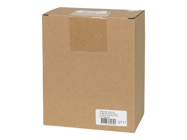 eSTUFF ES501150-25BULK, Apple, iPhone 12/12 Pro, Asennus kuivana, Naarmuuntumisenkestävä, Läpinäkyvä, 25 kpl