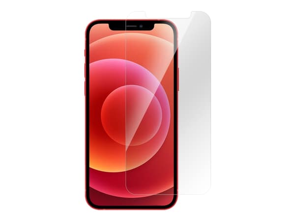 eSTUFF Titan Shield - Skjermbeskyttelse for mobiltelefon - glass - gjennomsiktig (en pakke 25) - for Apple iPhone 12 mini