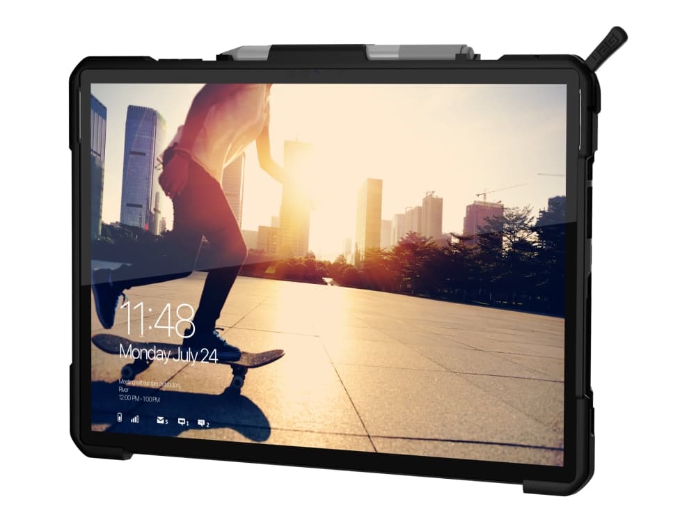 UAG Metropolis SE Series - Baksidedeksel for nettbrett - robust - svart - for Microsoft Surface Pro 7