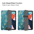 Miniatyrbild 9 av 9: Apple iPad Air (2020) (2022) Slim fit tri-fold fodral - Tree with Flowers