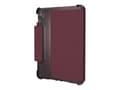 Miniatyrbilde 1 av 5: [U] Case for iPad 10.2-in (9/8/7 Gen, 2021/2020/2019) - Lucent Aubergine/Dusty Rose - Lommebok for nettbrett - aubergine, støvet rosa - 10.2" - for A