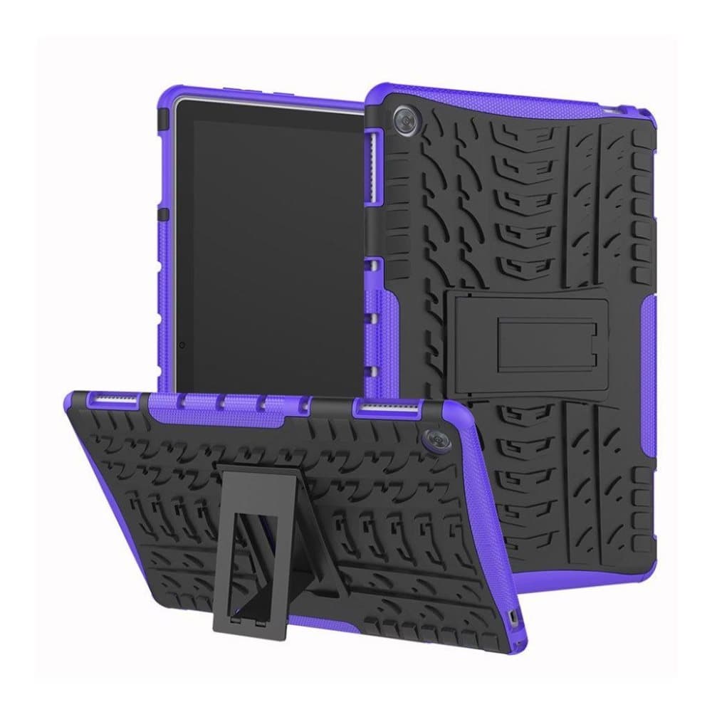 Huawei MediaPad M5 Lite cool dæk kickstand etui - Lilla