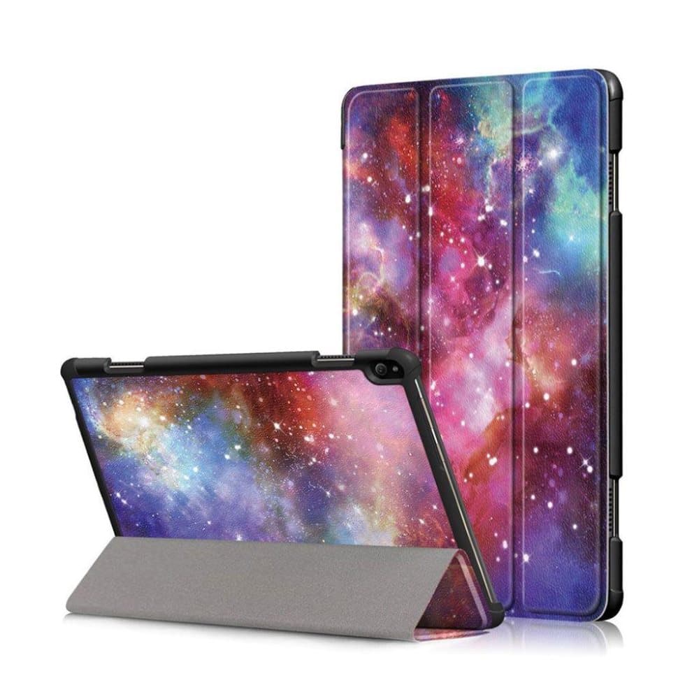 Lenovo Tab P10 mønstret læder flip etui - Univers