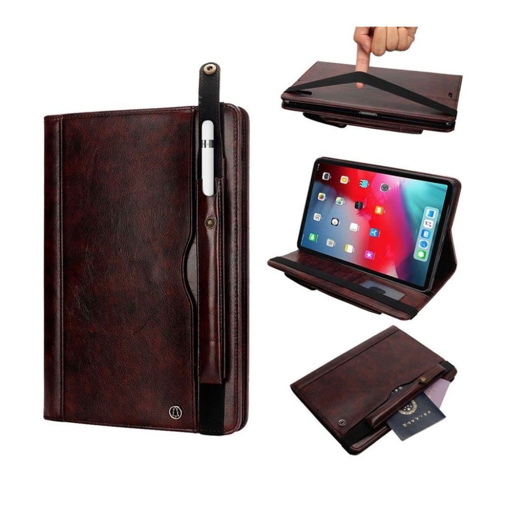 Crazy Horse iPad Pro 12.9 inch (2018) retro læder flip etui