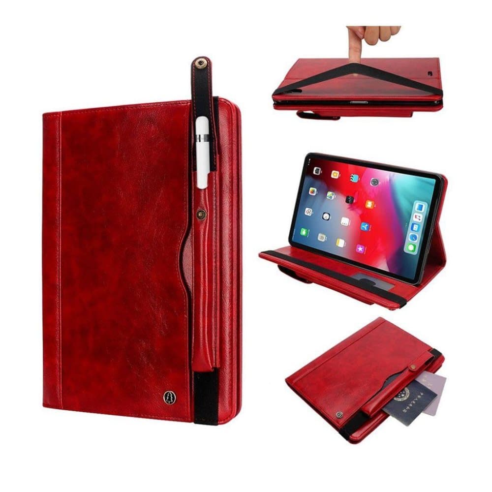 Crazy Horse iPad Pro 12.9 inch (2018) retro læder flip etui