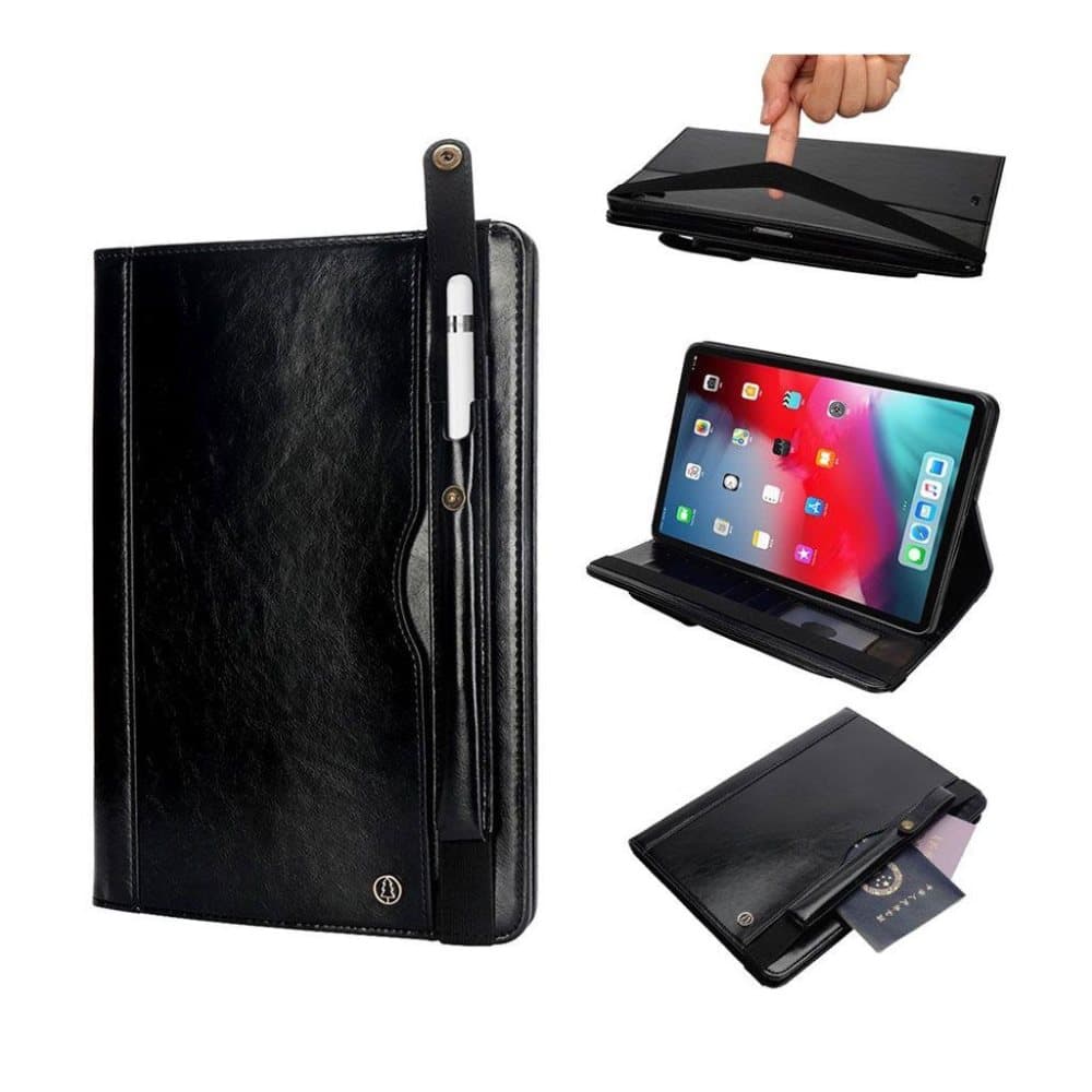Crazy Horse iPad Pro 12.9 inch (2018) retro læder flip etui