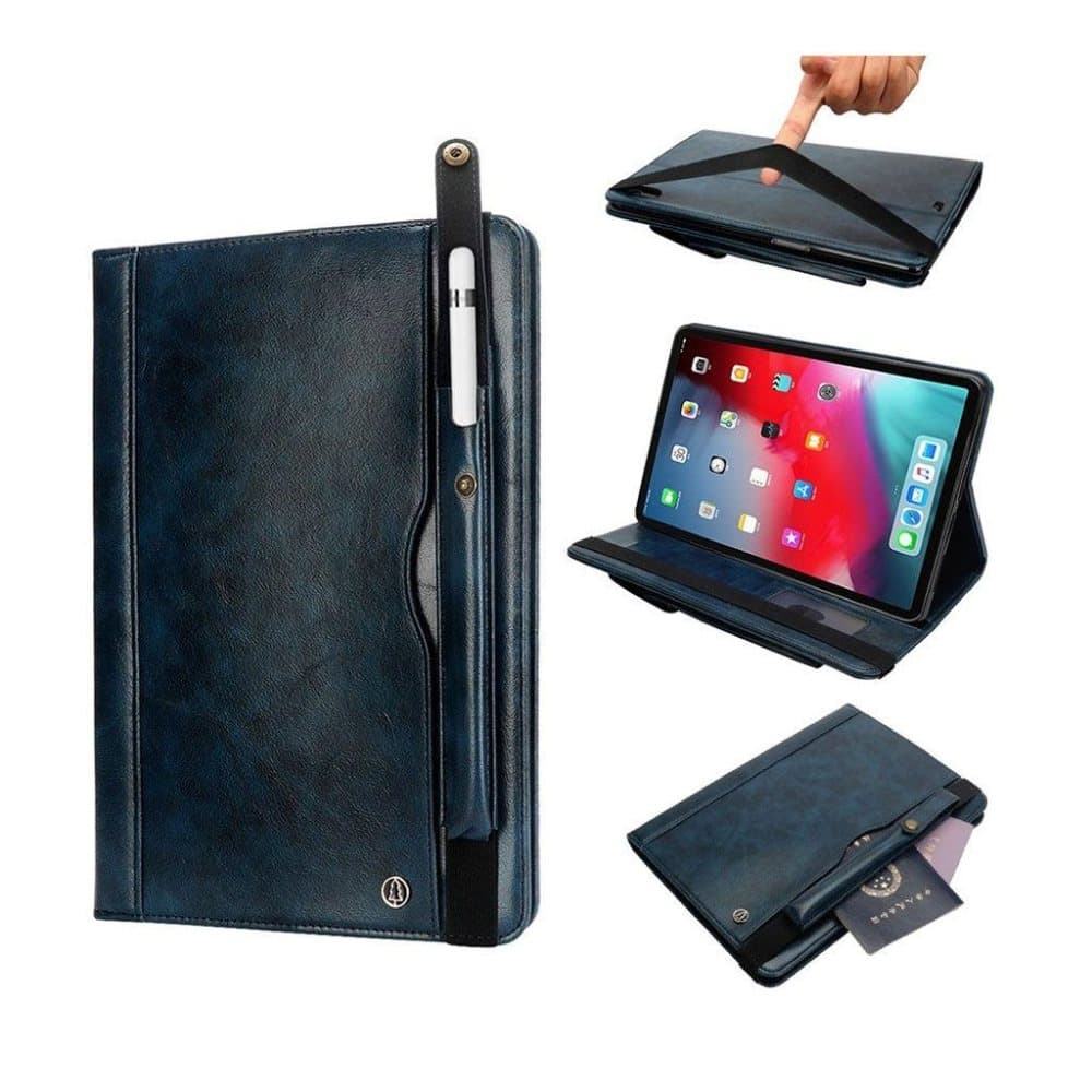 Crazy Horse iPad Pro 12.9 inch (2018) retro læder flip etui