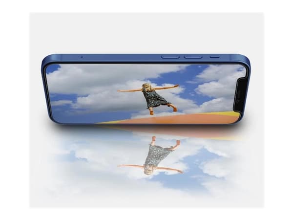 Spigen GLAS.tR EZ Fit - Matkapuhelimen näytönsuoja - lasi - 5,4" - kirkas (2 kpl) - Apple iPhone 12 mini - puhelimelle iPhone 12 mini