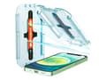 Pikkukuva 1 / 5: Spigen GLAS.tR EZ Fit - Matkapuhelimen näytönsuoja - lasi - 5,4" - kirkas (2 kpl) - Apple iPhone 12 mini - puhelimelle iPhone 12 mini