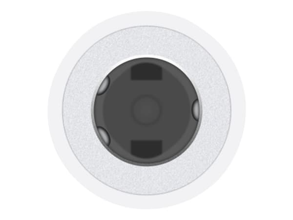 Apple Lightning to 3.5 mm Headphone Jack Adapter - Lightning til hodetelefonjakk-adapter - Lightning hann til mini-phone stereo 3.5 mm hunn