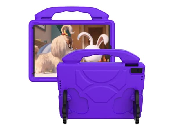 eSTUFF Handy Protection Case - Bagsidecover til nettbrett - lilla - for Apple 10,2-tommers iPad; 10,5-tommers iPad Air; 10,5-tommers iPad Pro; 10,9-t