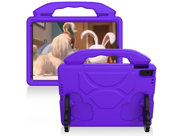 eSTUFF Handy Protection Case - Bagsidecover til nettbrett - lilla - for Apple 10,2-tommers iPad; 10,5-tommers iPad Air; 10,5-tommers iPad Pro; 10,9-t