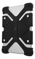 Miniatyrbillede 2 af 7: Case in silicone for 9-11.6" tablets, stand, black