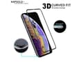 Pikkukuva 1 / 5: KAPSOLO Tempered GLASS Screen Protection, Curved, Apple iPhone 11 XR.