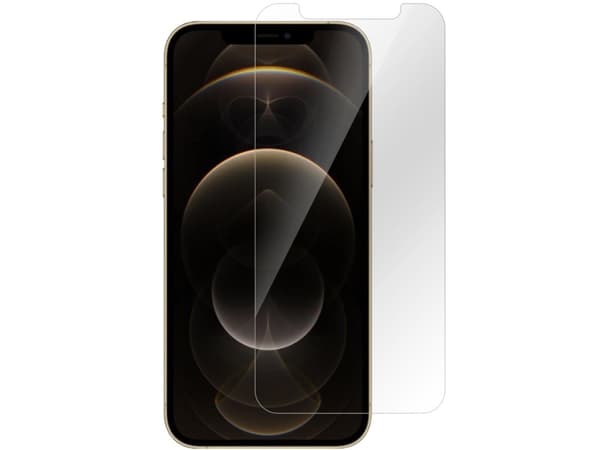 eSTUFF Titan Shield Clear Glass - Skjermbeskyttelse for mobiltelefon - glass - gjennomsiktig - for Apple iPhone 12 Pro Max