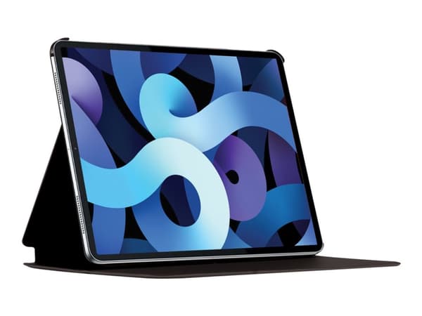 Mobilis Origine - Vikbart fodral för surfplatta - läderimitation - svart - 10.9" - för Apple 10.9-inch iPad Air (4:e generation)