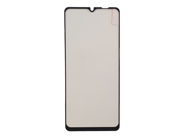 Insmat 861-1235, Samsung, Galaxy A12, Naarmuuntumisenkestävä, Musta, Läpinäkyvä, 1 kpl